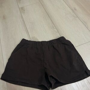 Garage Women's Dark Brown Athletic Shorts size s